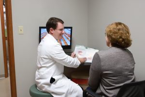 Patient Resources - Doctor talking to patient